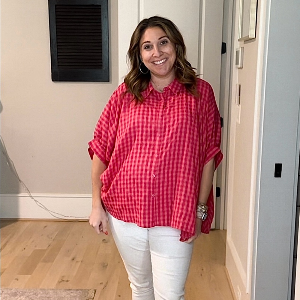 Gingham Blouse